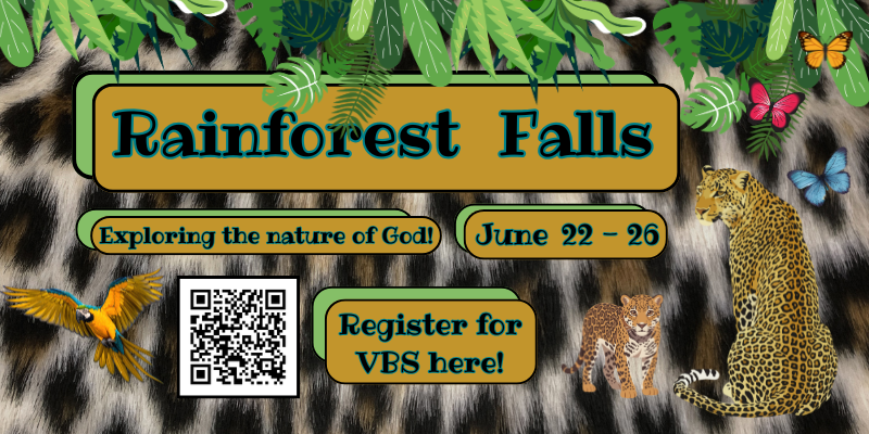 VBS Rainforest Falls – Exploring the Nature of God