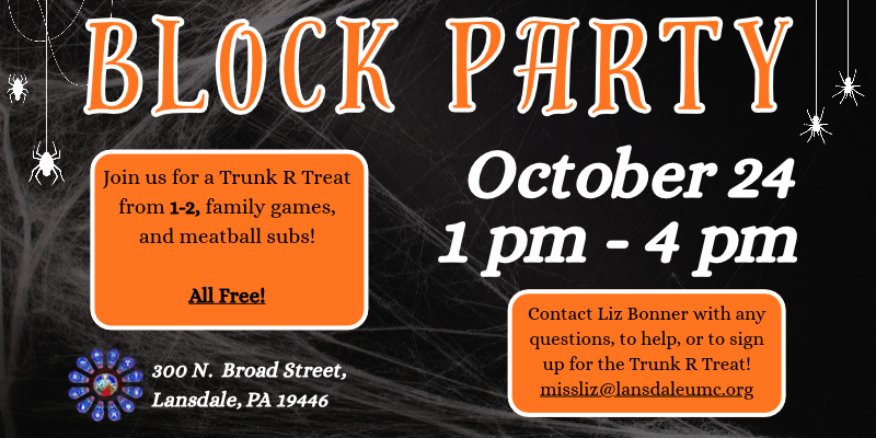 Block Party – Oct. 24